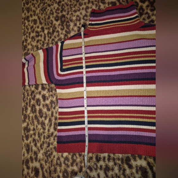 Girl's Vintage Gymboree Striped Turtleneck Top L-XL EUC - Picture 5 of 9
